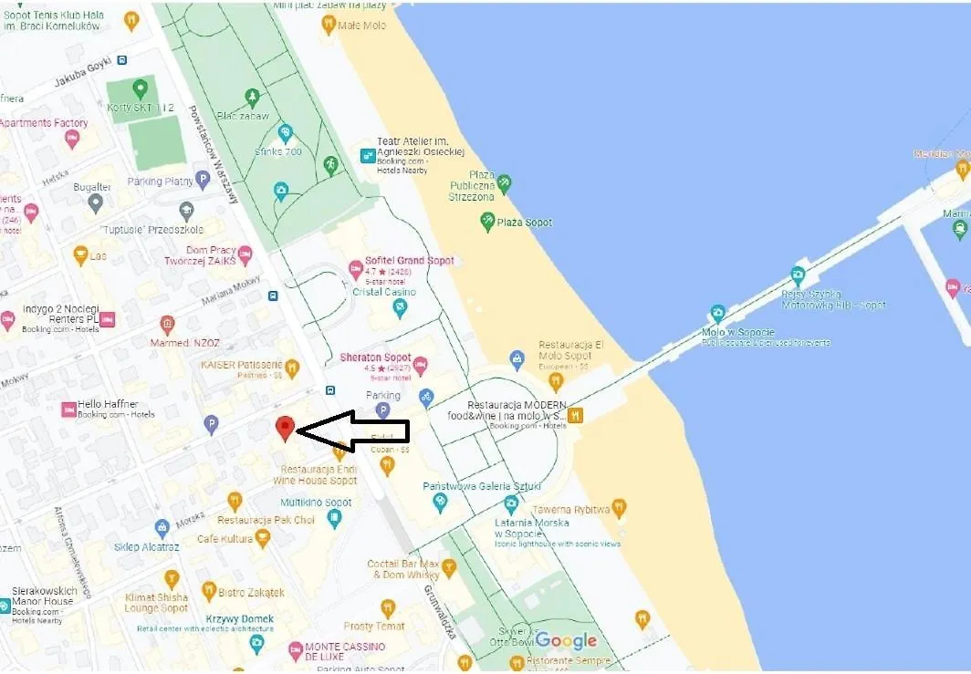 Hello Apartments Sopot Przy Molo 200 M Do Plazy 0*,  Польша